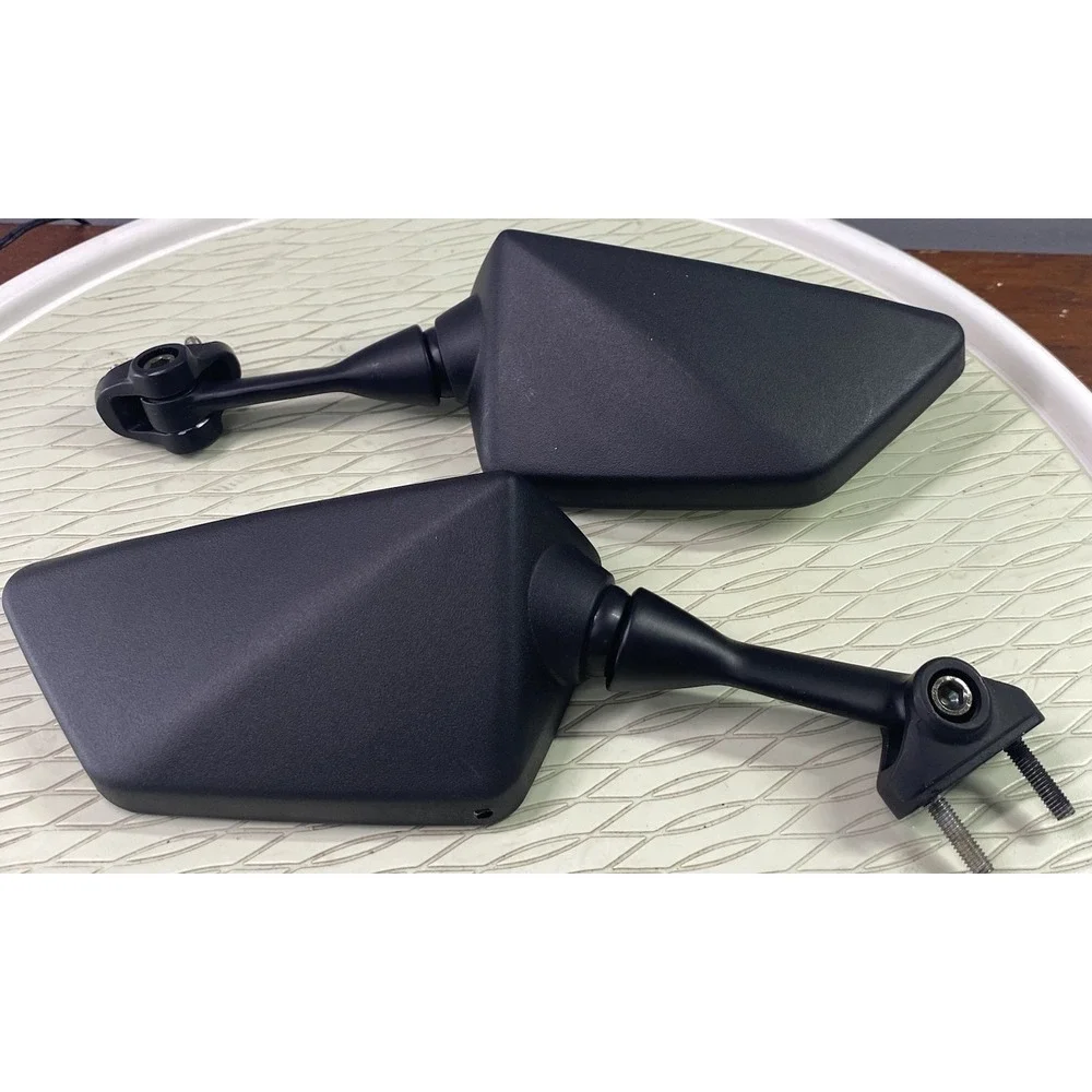 Motorcycle Rearview Mirrors For Kawasaki Ninja 250R EX250 Black EUC‎